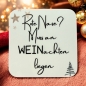 Preview: 12er-Set - Glas-Untersetzer "WEINachts-Edition"